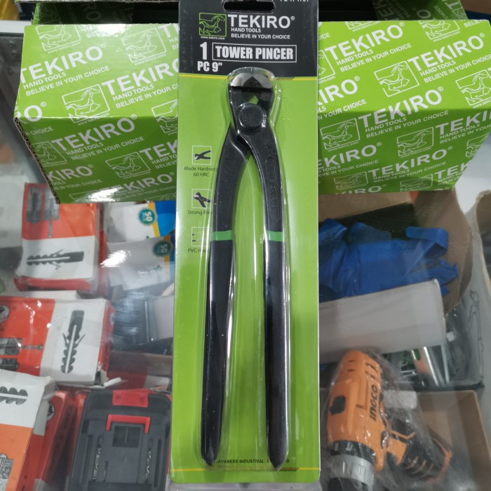 TEKIRO tower pincer 9" teng gegep betet tang catut kakak tua tang jepi