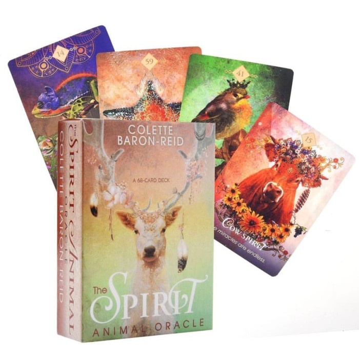 [READY REPRINT] The Spirit Animal Oracle Card Deck Kartu - TERLARIS