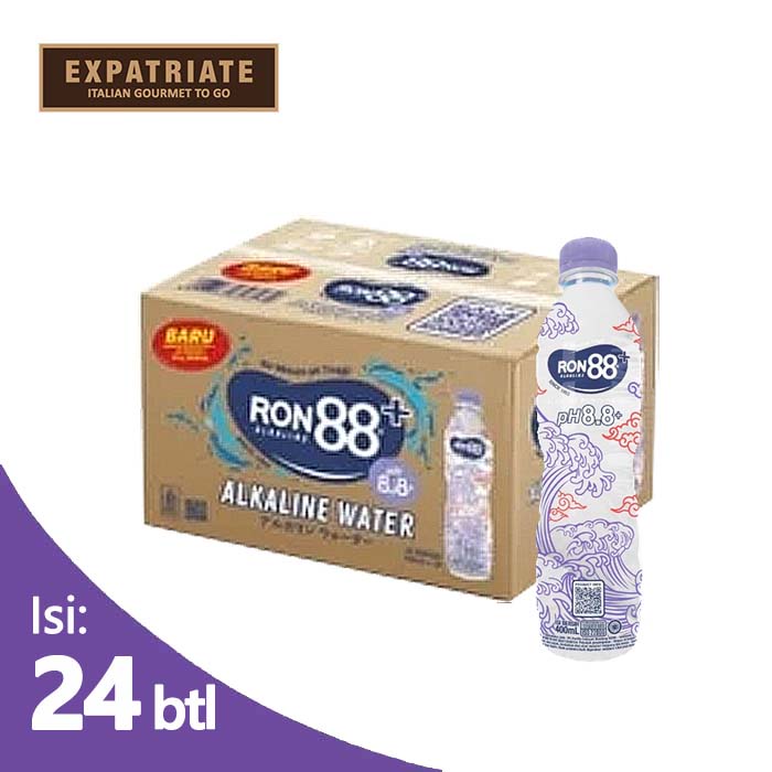 

RON88 Alkaline PH 8.8+ Air Mineral Botol 400ml (24pcs)