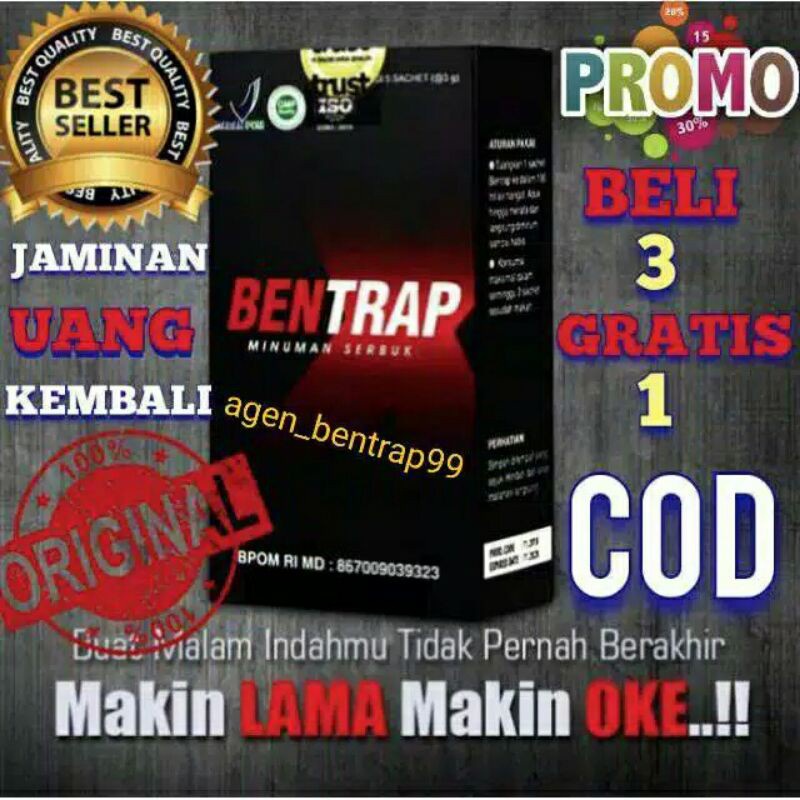 BENTRAP ASLI ORIGINAL PENAMBAH SETAMINA PRIA