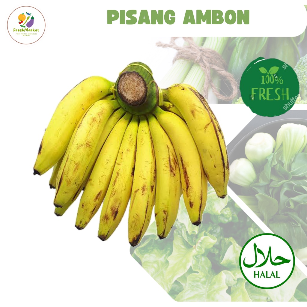 

Pisang Ambon 1 Sisir Freshmarketlampung