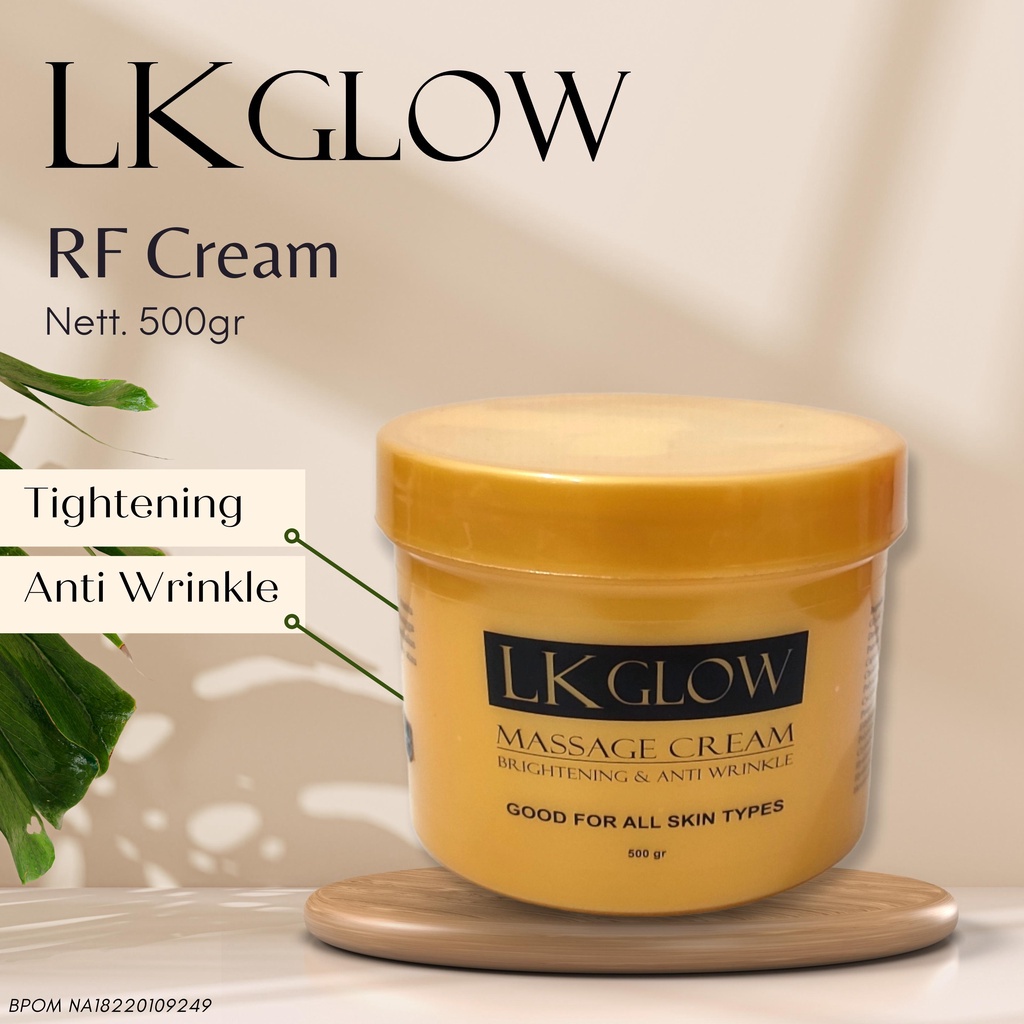 LKGlow RF Cream BPOM untuk Lifting alat Radio Frequency EMS