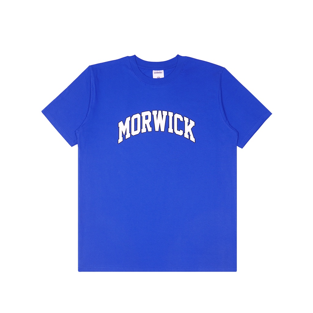 MORWICK T-Shirt Lengan Pendek Basic Warp - Black