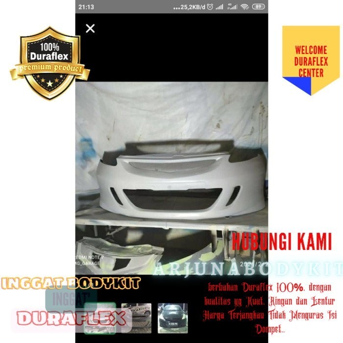 bumper jazz vtech bodykit jazz vtech bemper jazz vtech GRADE-A