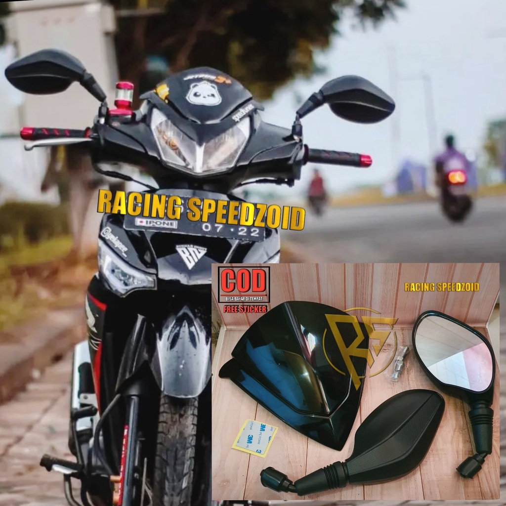 VISOR & SPION HONDA SUPRA X 125 LAMA