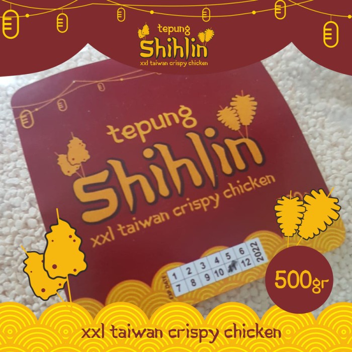 

Tepung Shihin / Tepung Ayam Goreng Shihin Khas Taiwan 500 gr