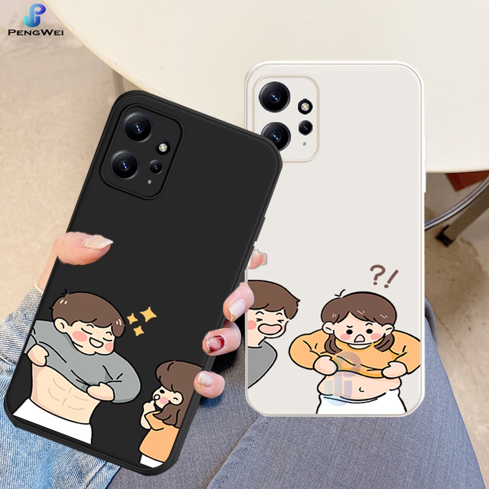 Case Couple Redmi A2 A1 Redmi Note 12 4G Note 11 Note 11s Redmi 10 2022 10C 10A 9A 9C 9T Note 10S No