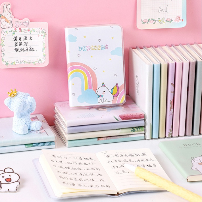 

BUKU CATATAN MINI MOTIF KARTUN LUCU / BUKU TULIS KECIL A6 / BUKU AGENDA MINI LG