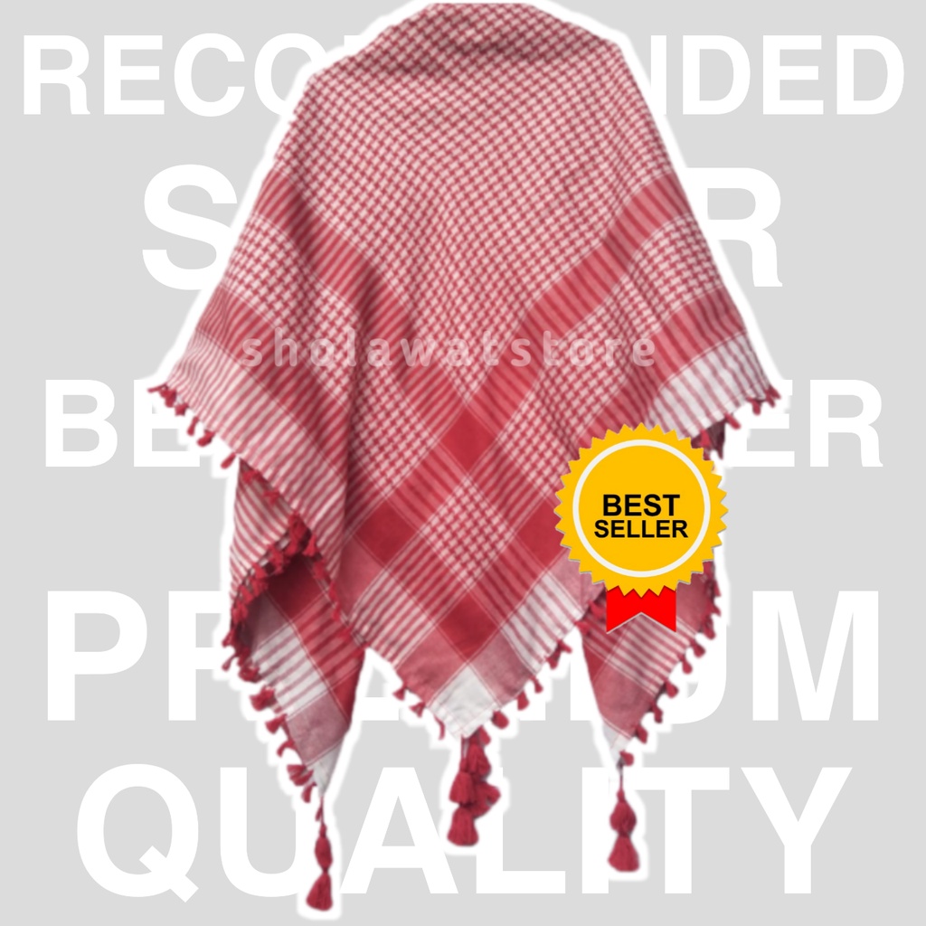 Sorban Kepala Arab / Sorban Kepala Instan / Sorban Habib / Sorban Kepala Dewasa / Surban Haji / Surb