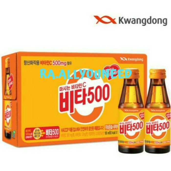 

Vita 500 Kwangdong (100ml x 10btl)