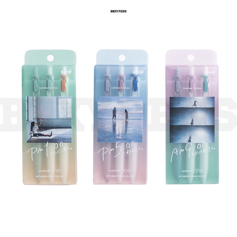 

Uni-ball One x Iwakura Shiori Set 3 Colours Limited Edition
