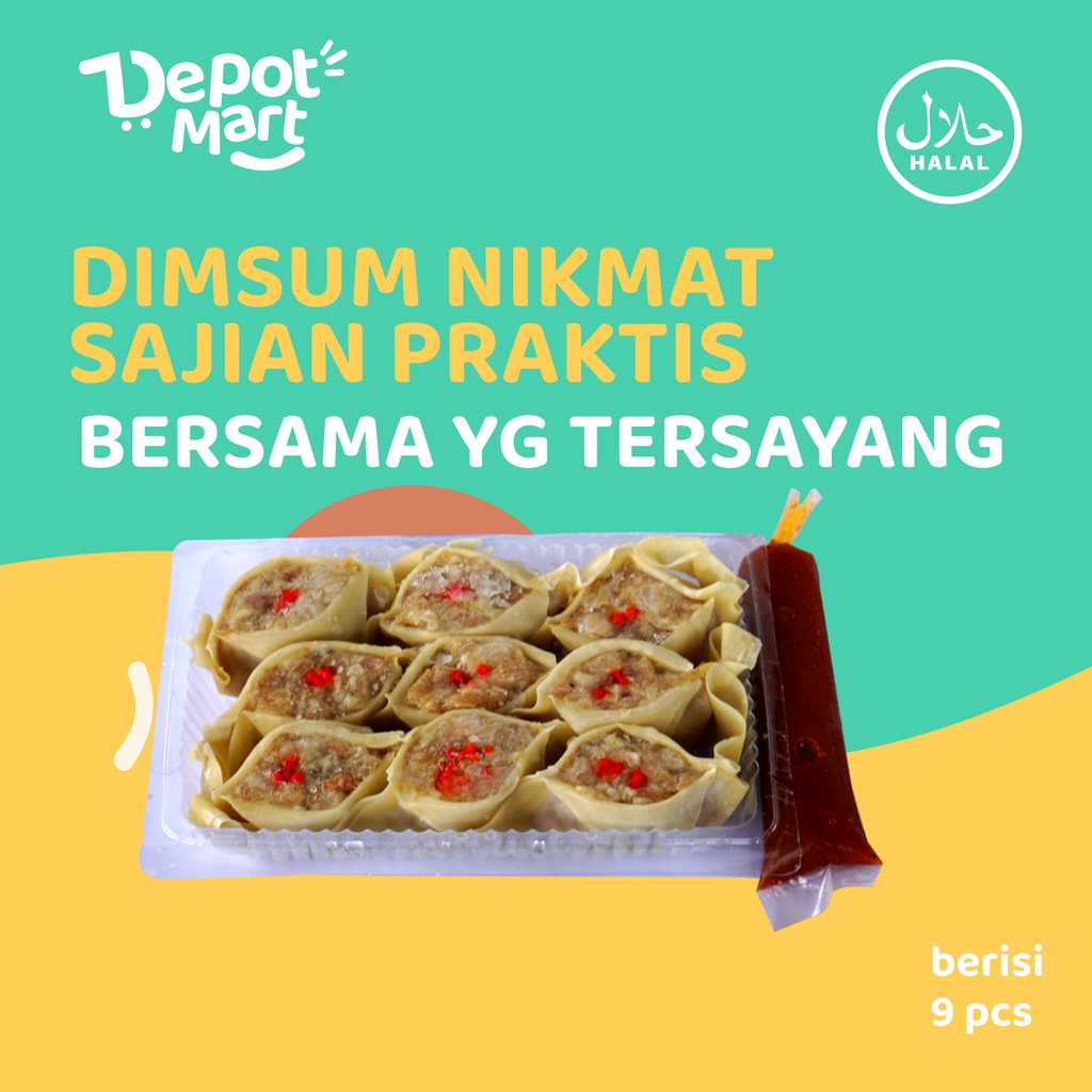 

Dimsum Siomay Kepiting Mika Isi 9 Pcs Enak Lezat Frozen Food Halal Murah Grosir Medan Depot Kuliner