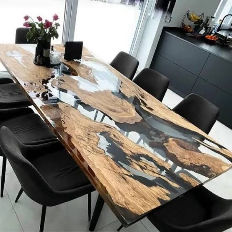 Meja furniture resin epoxy exclusive