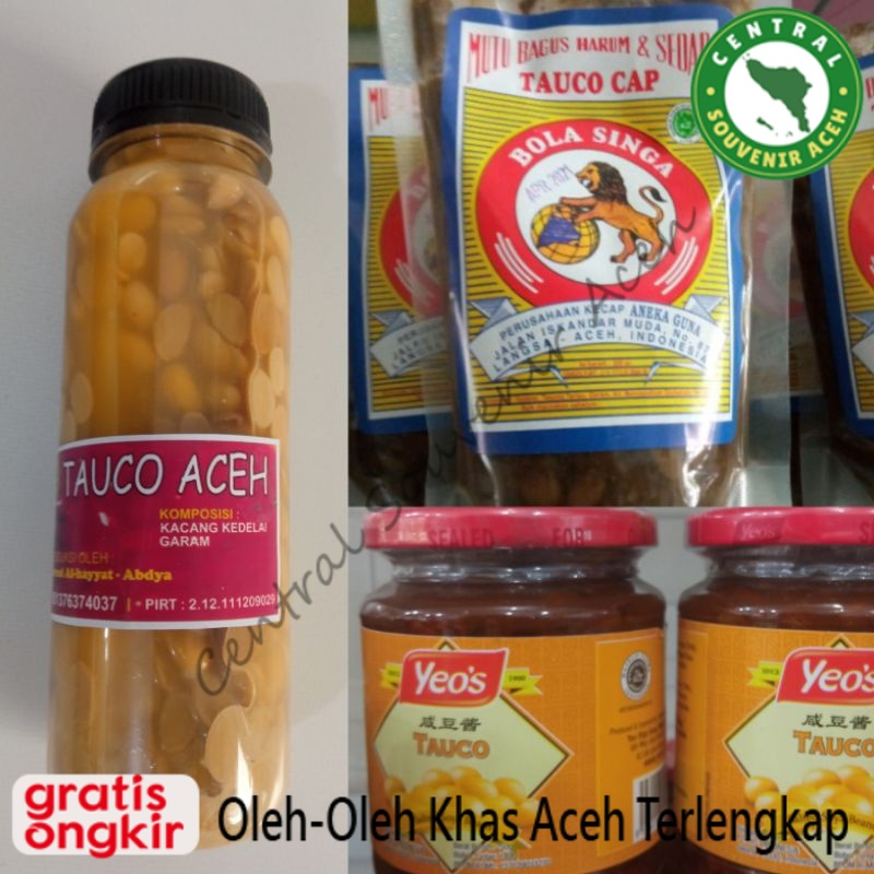 

Aneka Tauco | Tauco Cap Singa Langsa Aceh, Tauco Abdya dan Tauco Yeo's Malaysia