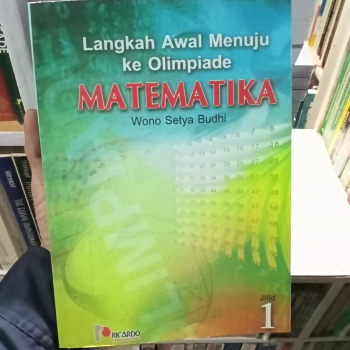buku langkah awal menuju ke olimpiade matematika 1