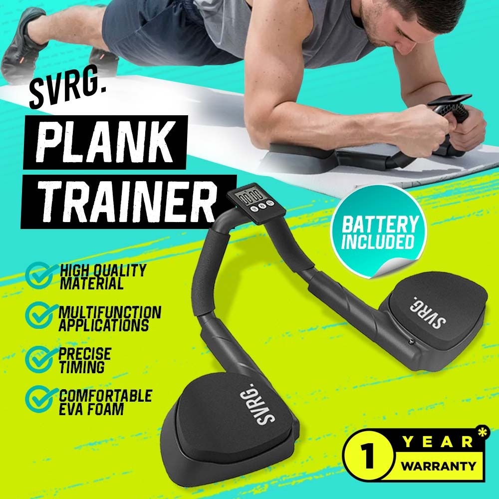 SVRG. Plank Support - Plank Trainer With Timing - Push Up Board