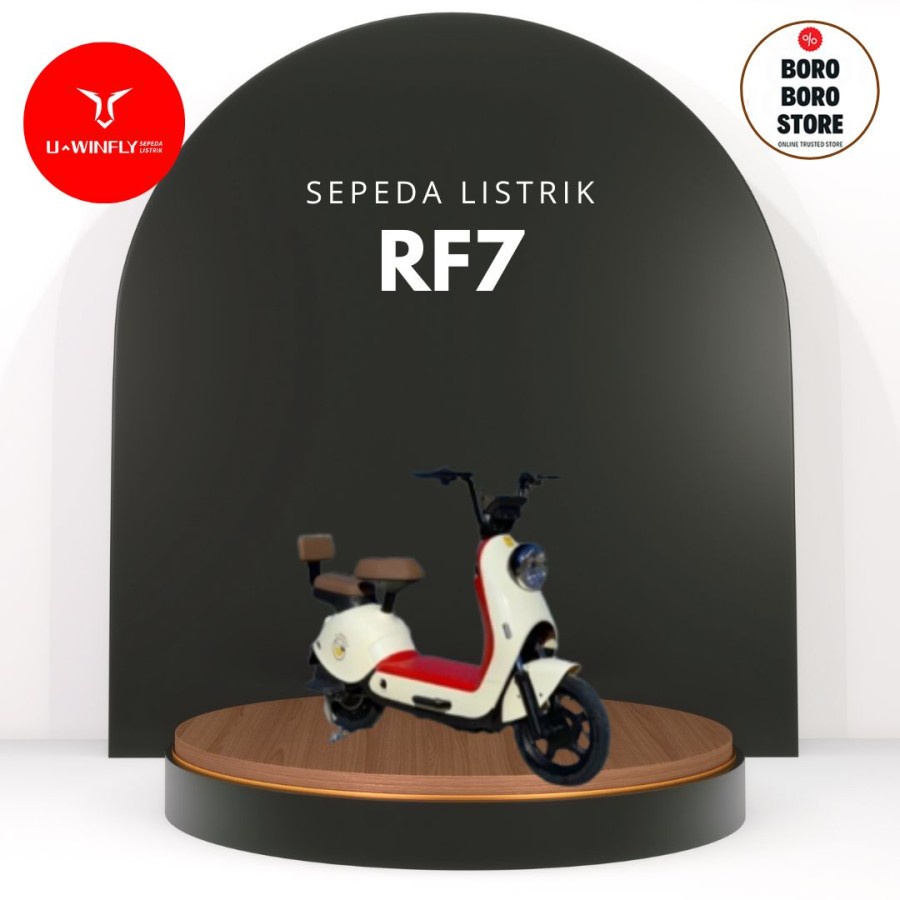SEPEDA LISTRIK RF 7 RF7 REDFISH 7 REDFISH7 UWINFLY