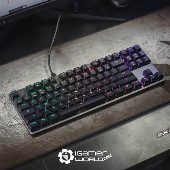 Tecware Phantom L RGB Low Profile Mechanical Gaming Keyboard - Red Switch
