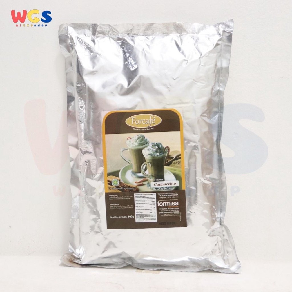 Forcafe Cappucino Coffee Flavour Drink Powder Bubble Boba 800g