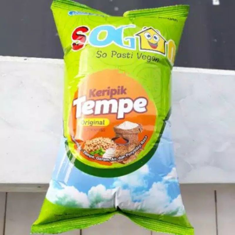 Keripik - Kripik Tempe Sogan Vegan &amp; Vegetarian &amp; Halal