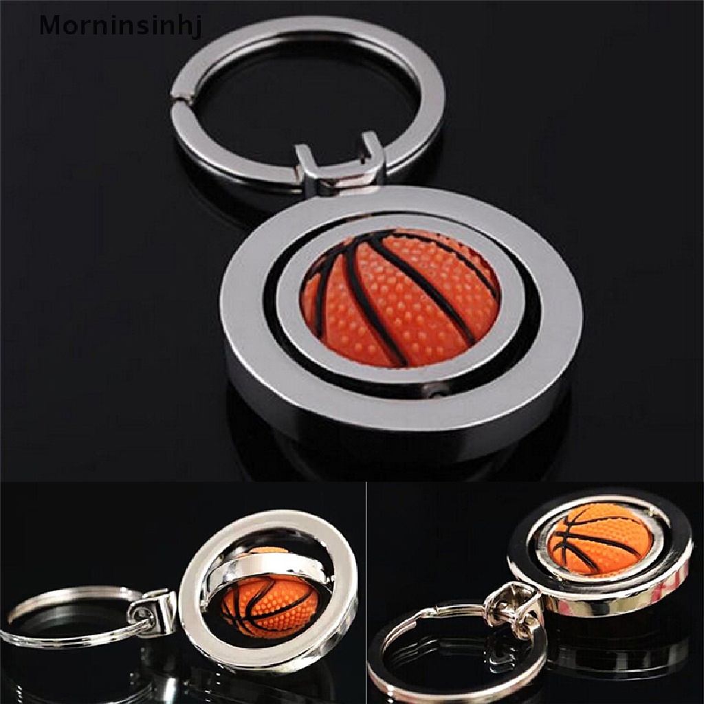 Mornin 3D Sports Rotag football soccer Gantungan Kunci Keyring Gantungan Kunci Ring Key Fob ball id