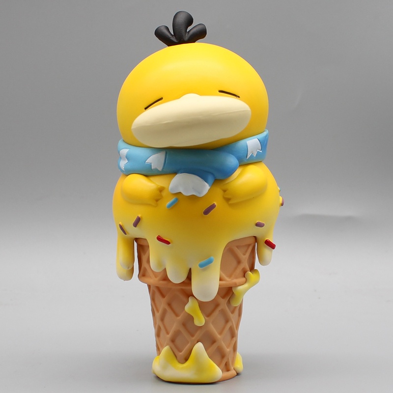 Figure Penerus Es Krim Sleep Starry Dream Series Psyduck Snorlax Action Figure Mainan Model Boneka Kartun