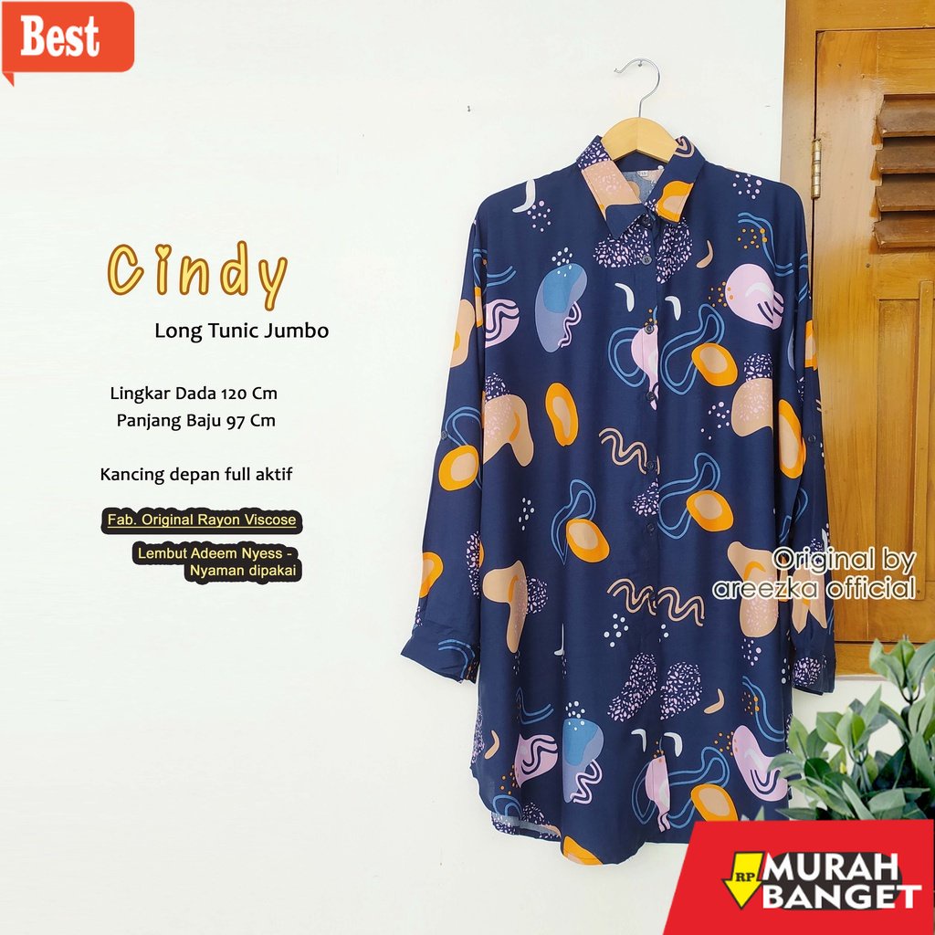 Tunik jumbo terbaru untuk wanita- Dorpi Tunik JUMBO Tunik Big Size Polos Bahan Rayon Premium Tunik B