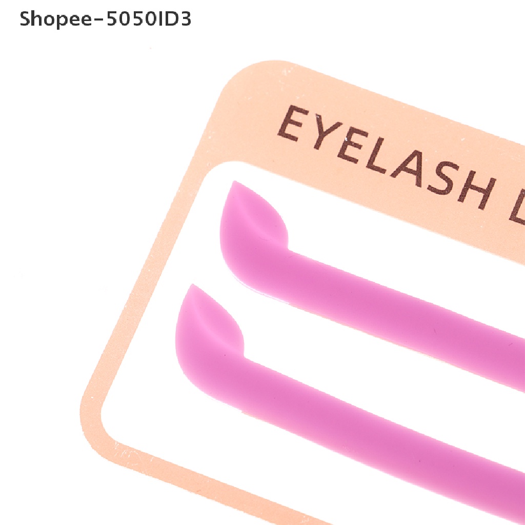 [HOT] 1pasang Silicone Eyelash Lift Silicone Lash Lift Perm Pads Cetakan Pengeriting Bulu Mata [ID]