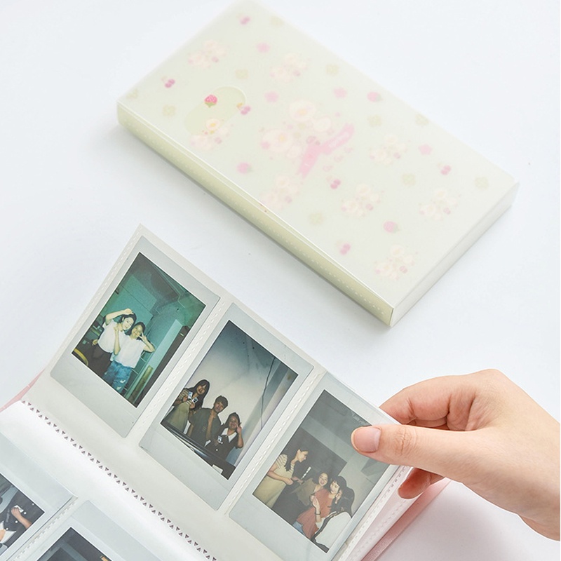 A5 Album Foto Warna Solid Kpop Stationery Polco Storage Polaroid Album Storage Idol Lomo Card Ticket Postcard Sleeve 120slot Kartu