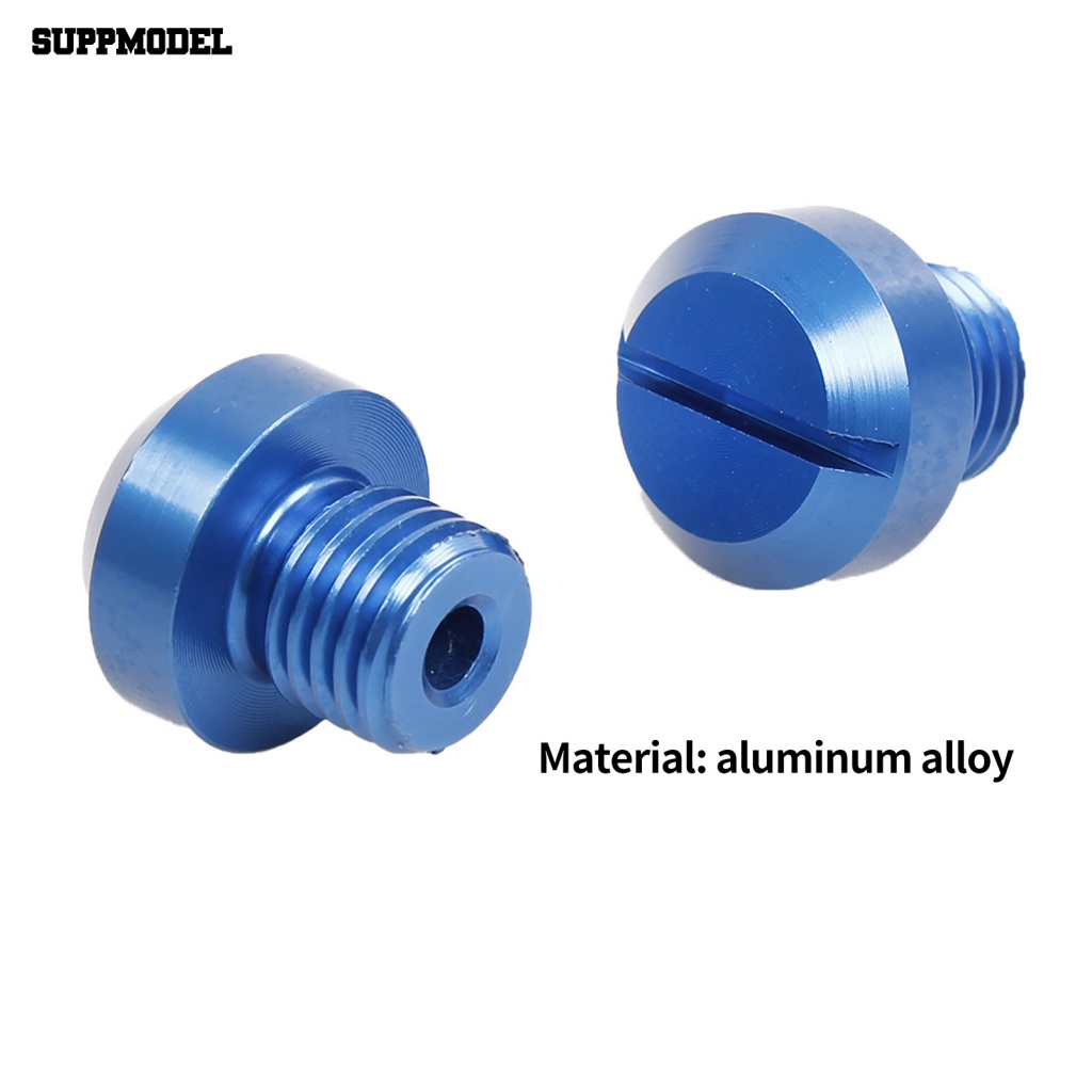 Suppmodel 2Pcs Sekrup Spion Motor Desain Minimalis M8 M10 Kaca Spion Drat Lubang Colokan Baut Mudah Dipasang Untuk Suzuki/Untuk Honda/Untuk Yamaha/Untuk Kawasaki