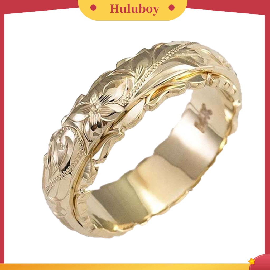 {Ready Stock} Cincin Elegan Perhiasan Hadiah Cincin Alloy Wanita Bunga Mawar Untuk Pesta