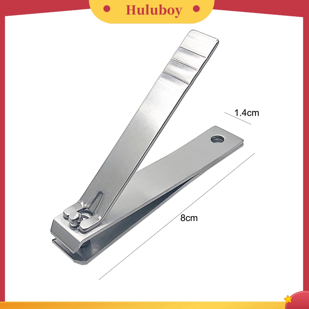 {In Stock} Manicure Cutter Perawatan Kuku Non-slip Pemangkas Gunting Kuku Mulut Datar Bahan Stainless Steel Untuk Kecantikan
