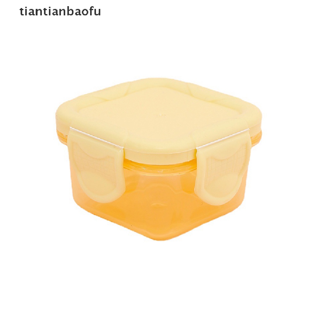 [tiantianbaofu] 1pc Kotak Penyimpanan Mini Lunch Box Fresh Box Portable Kemasan Makanan Anti Bau Box Dapat Didinginkan Heag Sealed Box Butik