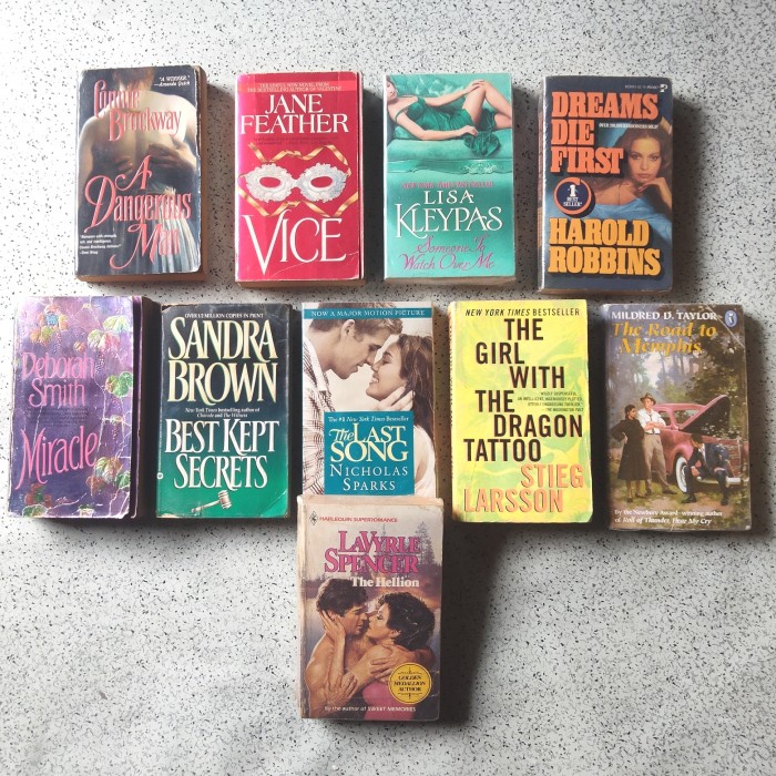 Buku Novel, A Dangerous Man, VICE, Some   one To Watch Over Me, DREAMS DIE  FIRST, MIRACLE, BEST KEP