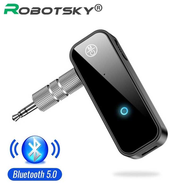 Robotsky Bluetooth Audio Receiver Transmitter Adapter 2 in 1 - C28 ( Al-Yusi )