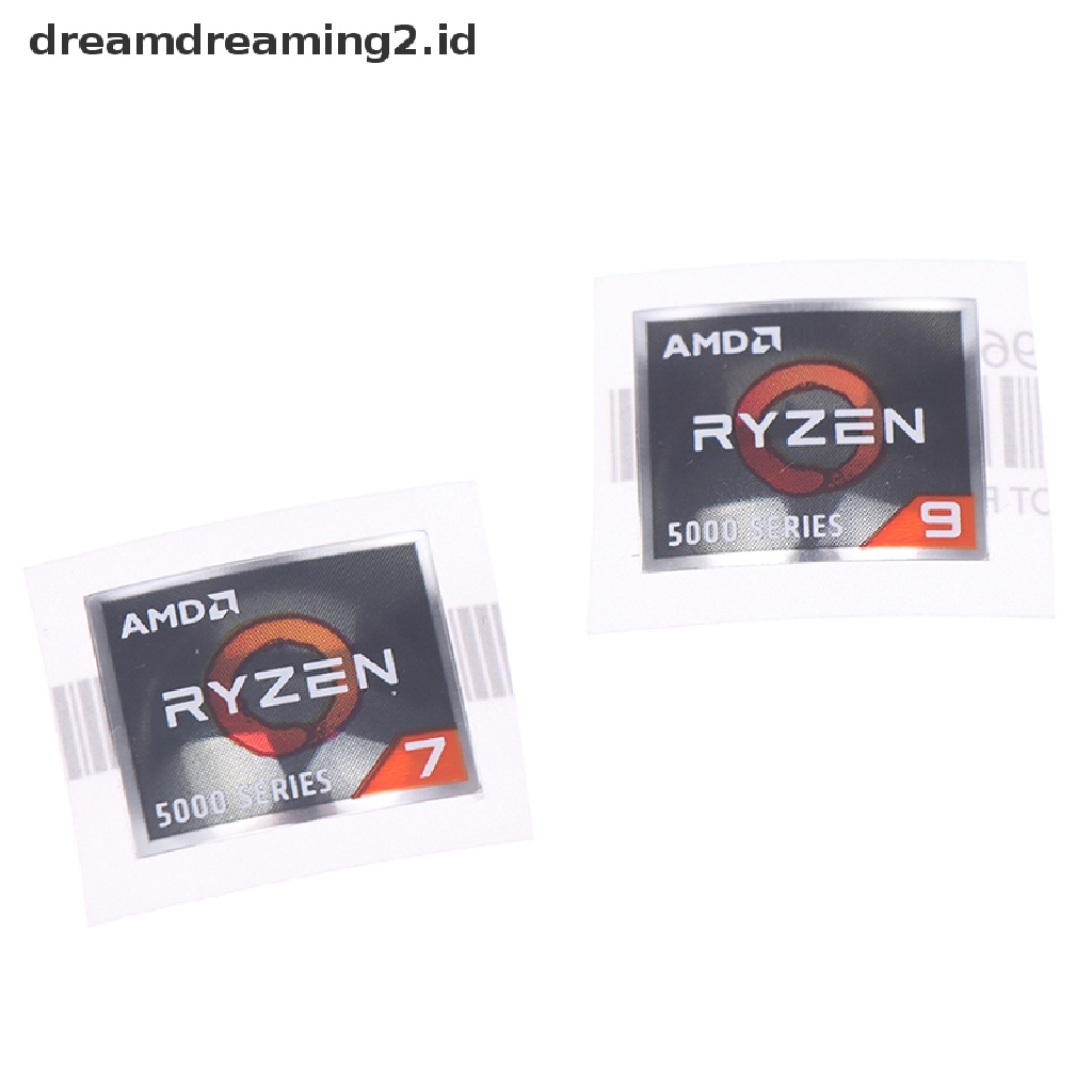 (hot) Amd Processor Series Stiker ATHLON Ryzen R 3 5 7 Logo Label Generasi PRO7//