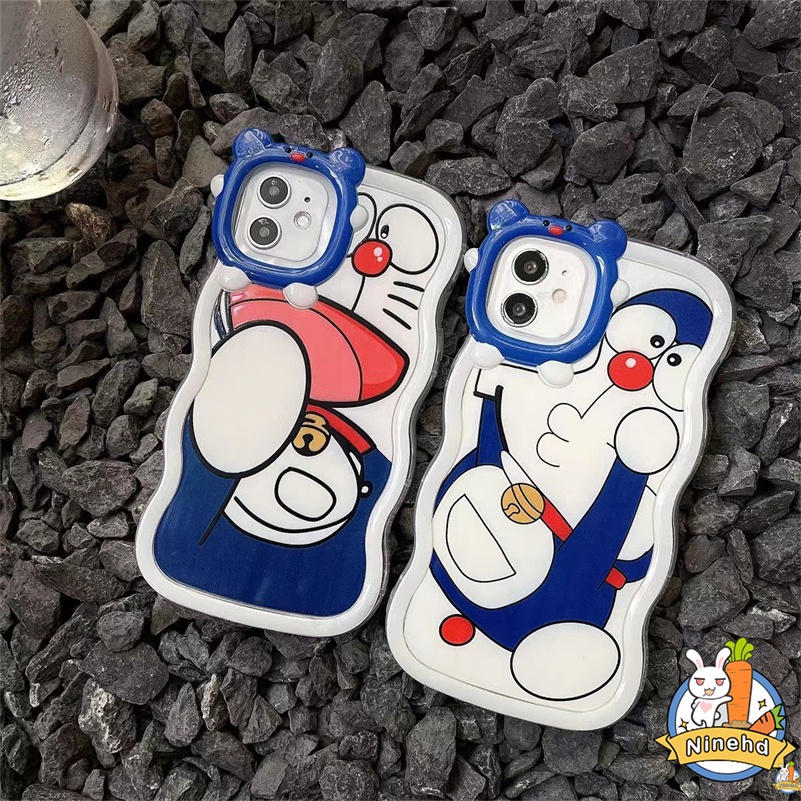 IPHONE Casing Kompatibel Untuk Iphone14 13 12 11 Pro Max X Xr Xs Max7 8 6 6s Plus SE Pasangan Lucu Animasi Casing Ponsel Bingkai Monster Kecil Soft Cases Airbag Shockproof Cover Pelindung