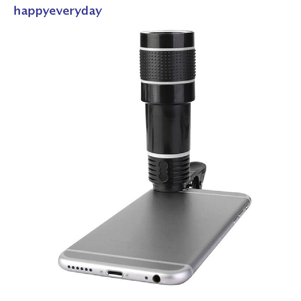 [happy] 20x Zoom HD Universal Smartphone Kamera Optik Tele Klip Lensa Teleskop [ID]