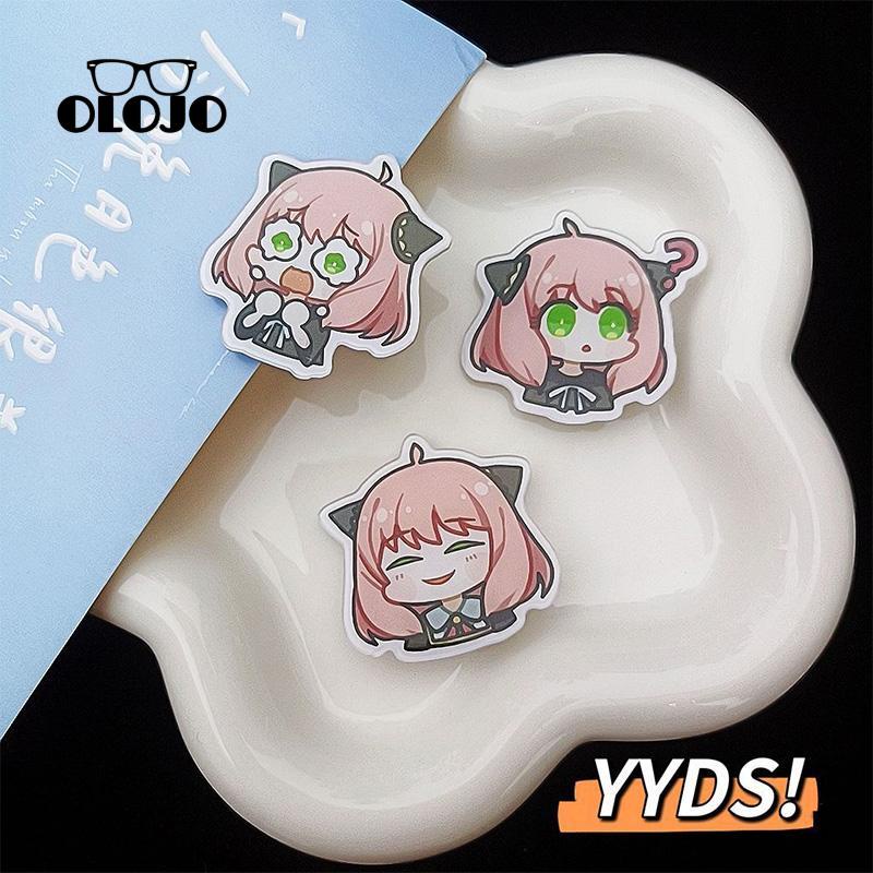 【COD】Anime Spy X Family Anya Jepit Rambut Anya Cosplay Hairclip Sweet Duckbill Clips Hiasan Kepala Wig Aksesoris Cos Props Hiasan Untuk Gadis