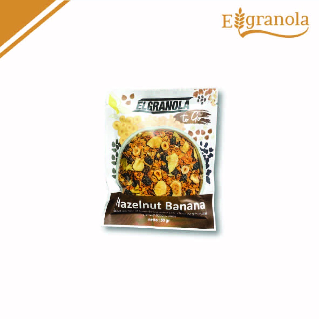 

El Granola Hazelnut Banana 50 gr