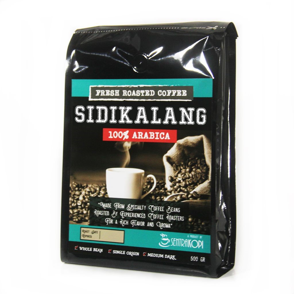 

Arabika Sidikalang 500 Gram - Kopi Bubuk / Biji - Premium Arabica Coffee by Sentra Kopi