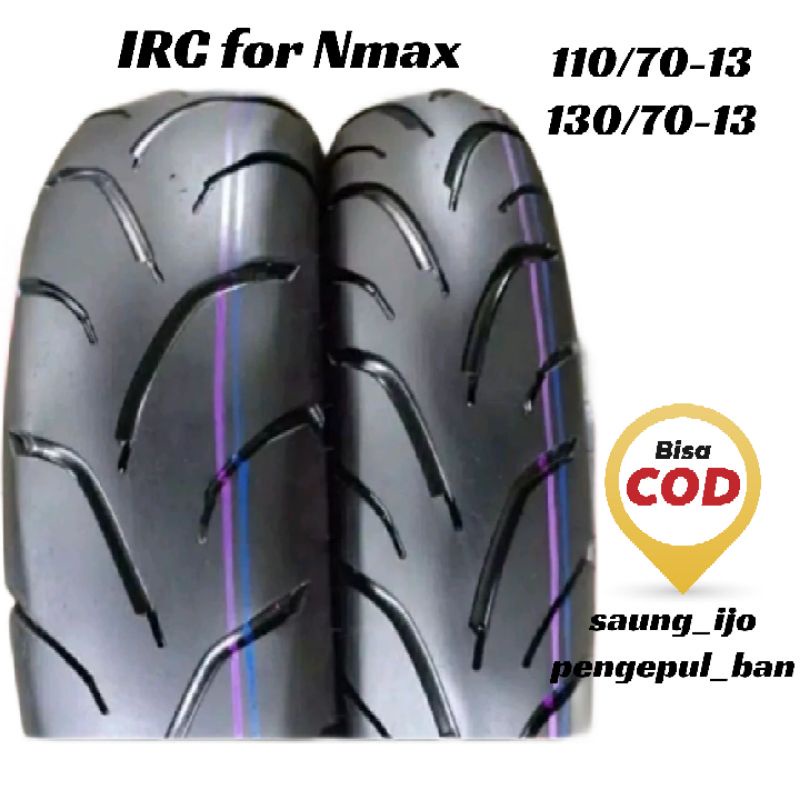 Ban nmax sepasang ban ring13 ban irc depan belakang nmax tubeless