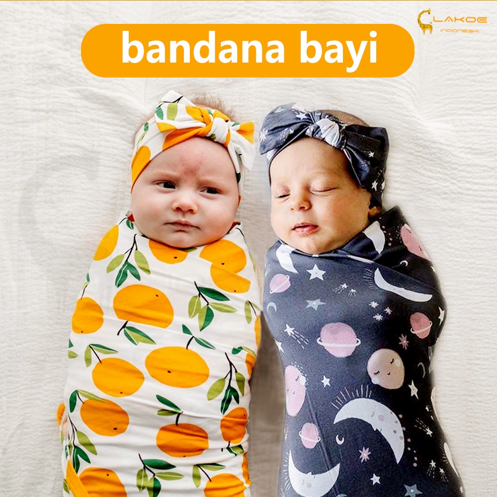 Lakoe  Ikat Kepala Anak newborn/karet rambut anak/ headband karet rambut anak bayi