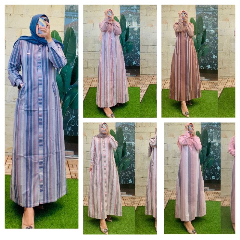 Dress Dimara / dress bahan katun triset
