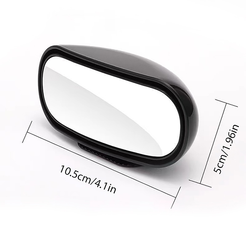 [AYBX] On HD Kaca Spion Mobil Tambahan Rotasi Yang Dapat Disesuaikan Alat Bantu Parkir Cermin Mobil Blind Spot Mirror Sudut Lebar 360 Derajat