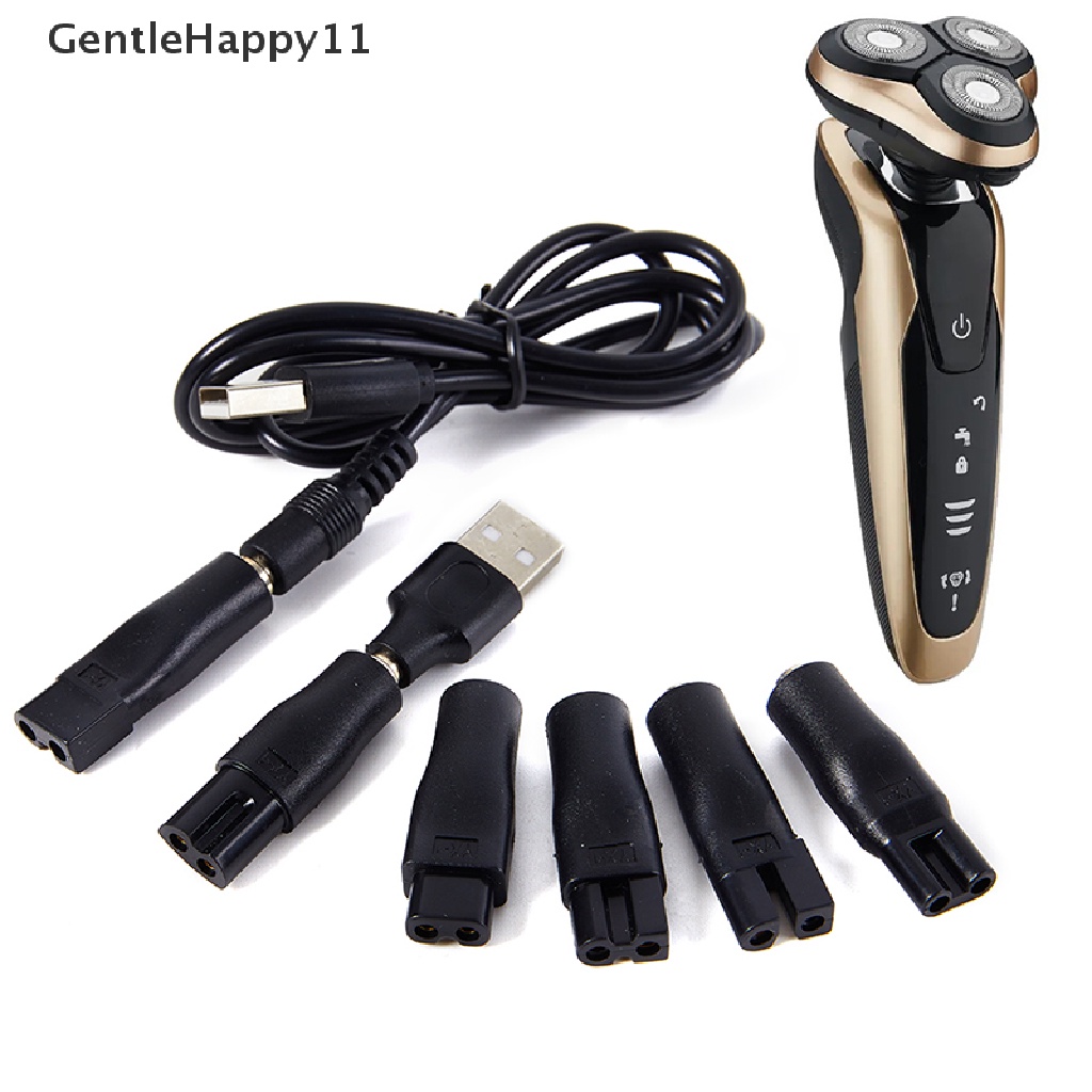 Gentlehappy Kabel Charger Adaptor USB Konverter DC Untuk Alat Cukur Rambut Clipper DC5.5 * 2.1mm id