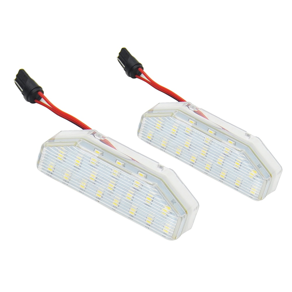 2pcs Lampu Plat Nomor Plat LED Putih Bebas Error Untuk Mazda 6gh 2007-2012 Untuk Mazda RX-8 RX8 2004-2012