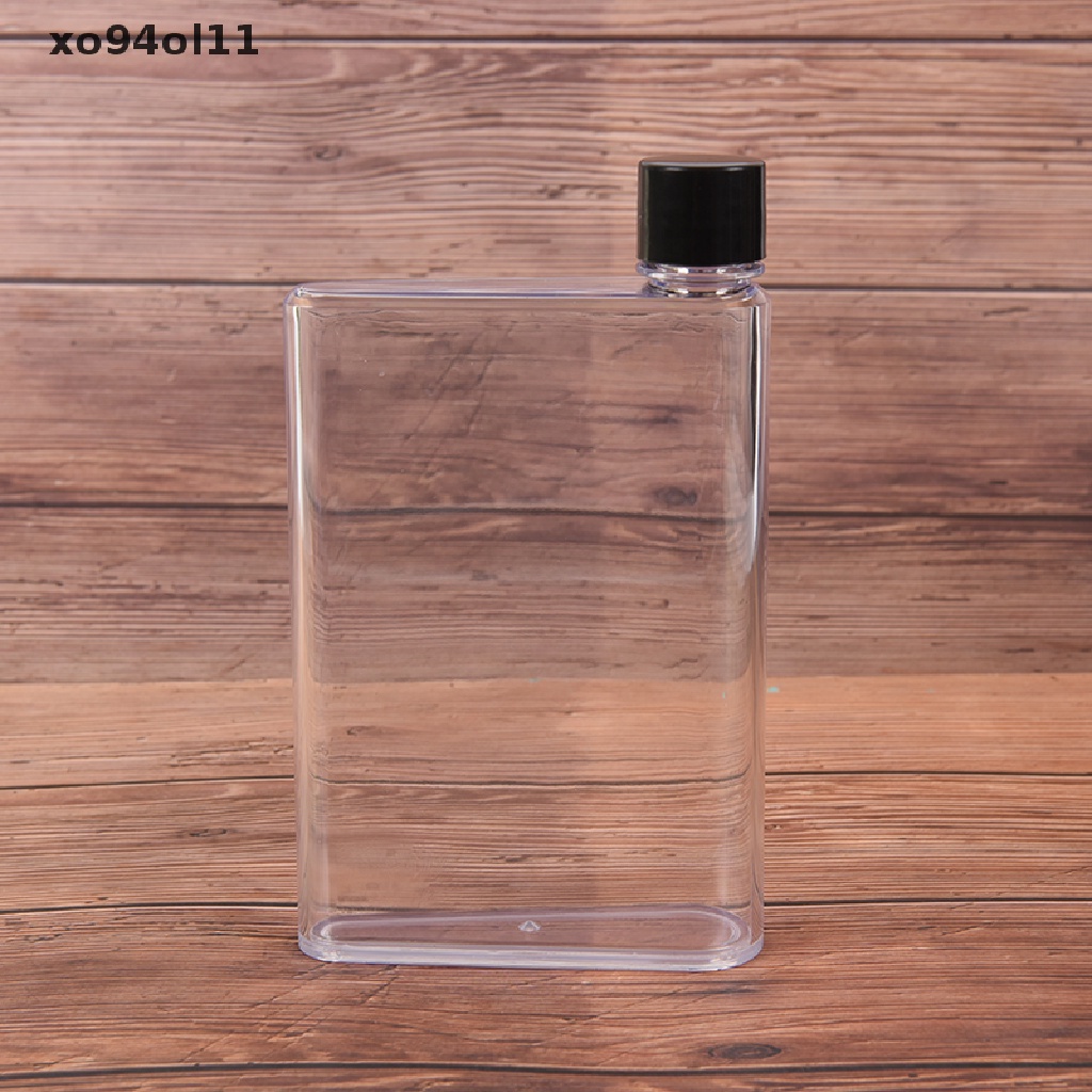 Xo Fashion Botol Air Minum Portable Buku Bening Portable Paper Pad Water Bottle Flat   Ol