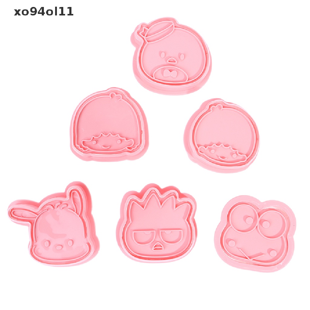 Xo 8 Pcs 3D Kartun Biskuit Cetakan Cookie Cutter Set Cookie Mold Baking Aksesoris OL