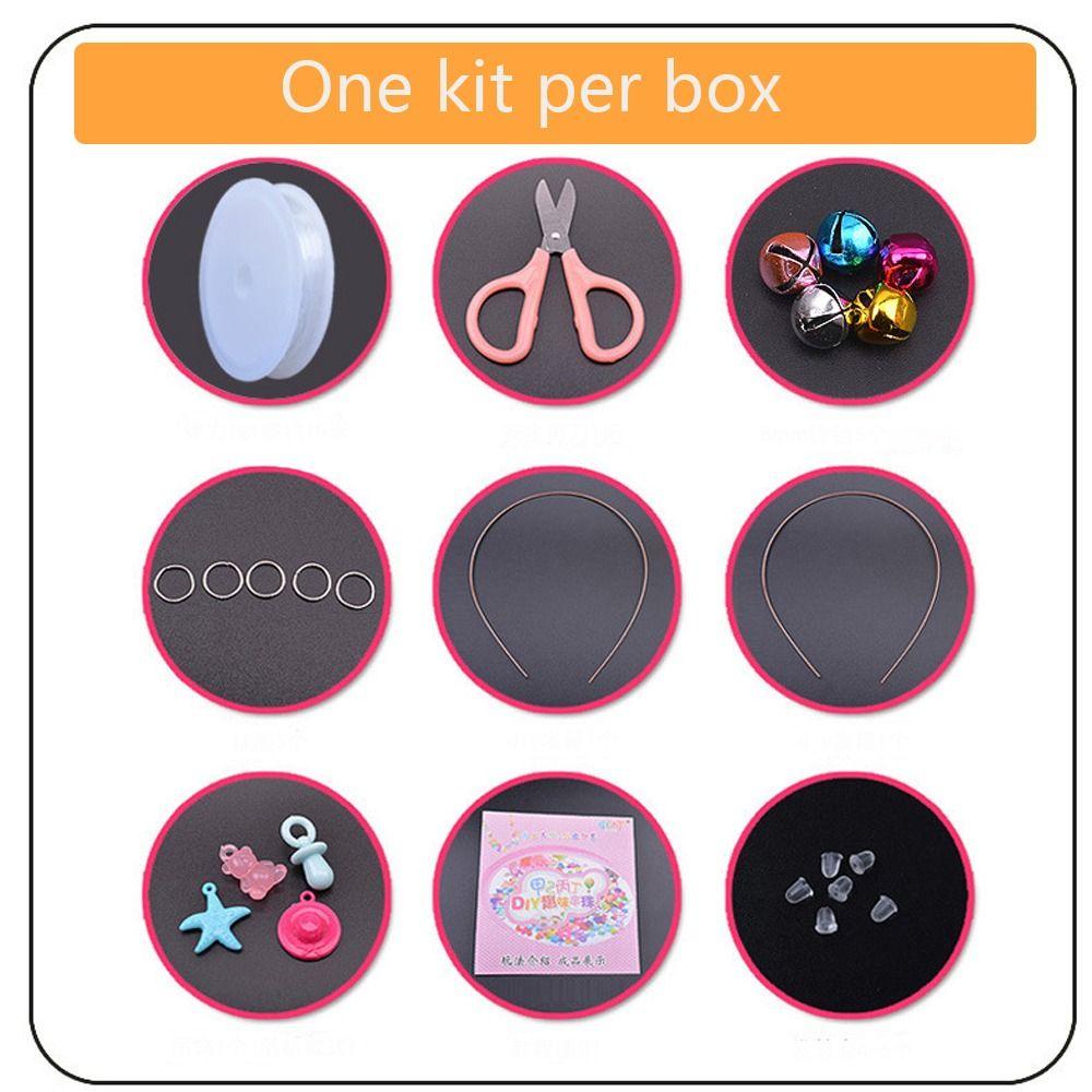 Lily Anak Perempuan DIY Manik Set Gadis Set Mainan Untuk Anak Perempuan Perlengkapan Craft Jewelry Making Kit Untuk Anak